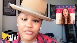 Rahne Jones & Laura Dreyfuss on 'The Politician' & Black Lives Matter | MTV News video