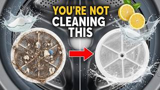 How to Clean Your Washing Machine Naturally! (Smell & Gunk Removal)