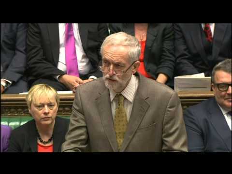 PMQs: Jeremy Corbyn makes opening statement in first PMQs