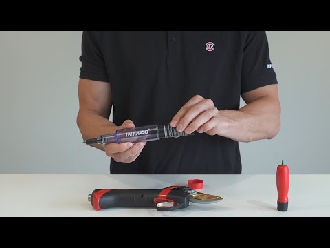 DE - Schmierpumpe Erstmalige Verwendung - Tutorials - INFACO