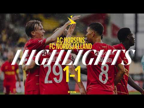 AC Alliance Club Horsens 1-1 FC Nordsjælland Farum
