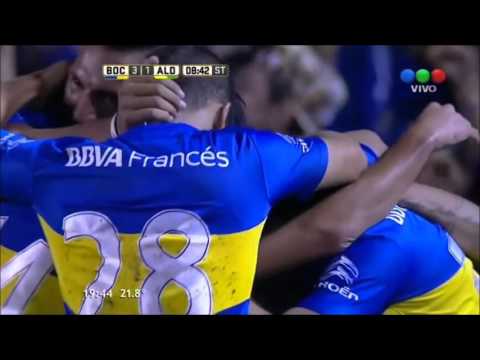 Boca Juniors 4-1 Aldosivi - Fecha 11 Torneo de Transición 2016