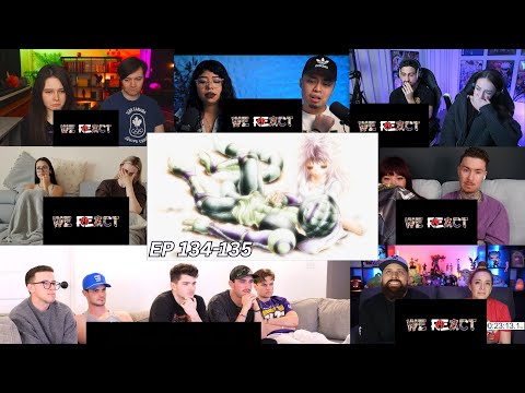 Hunter x Hunter Episode 134-135 | Reaction Mashup