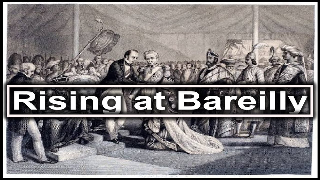 Video tutorial explaining the causes and suppression of the 1816 Bareilly Rising