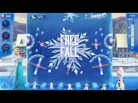 Frozen Free Fall: Icy Shot Level 62 - NO BOOSTERS ☃☃☃