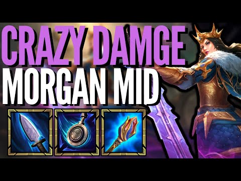 THIS DAMAGE OUTPUT... | Smite Season 9 Conquest | Morgan is a must play in mid