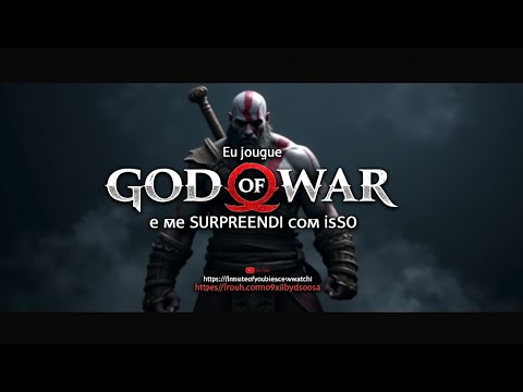 Eu joguei God of War 2018 e me SURPREENDI com isso
