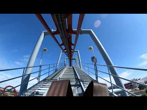 On-ride point of view of Flight Deck
