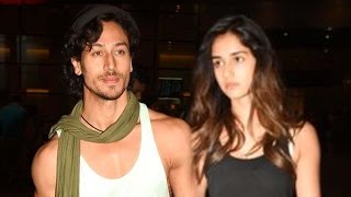 Tiger Shroff Spotted With Girlffriend Disha Patani, Flaunts His Hot Body!