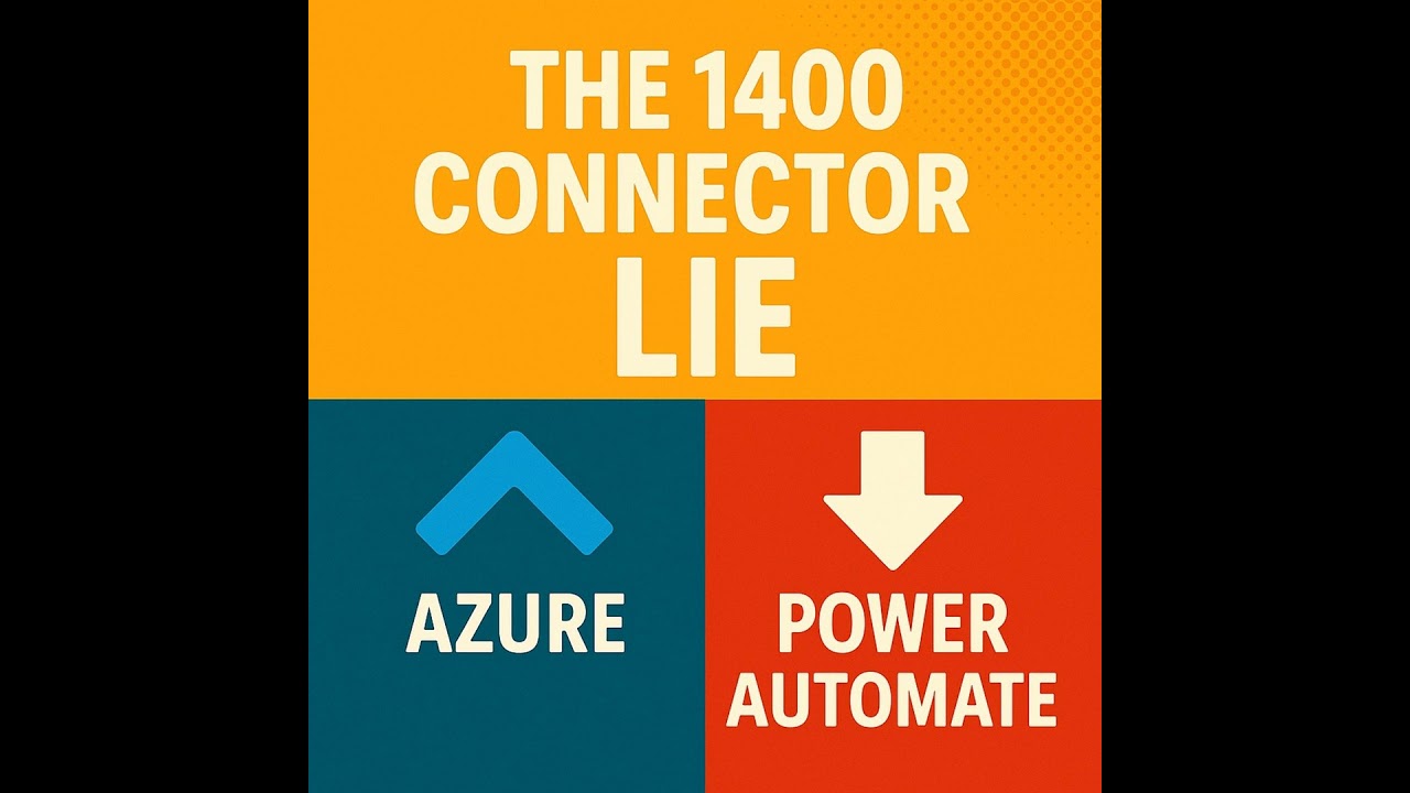 The 1400 Connector Lie: Why Azure Logic Apps Beats Power Automate
