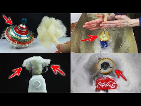 6 Awesome Ways How to make COTTON CANDY Compilation