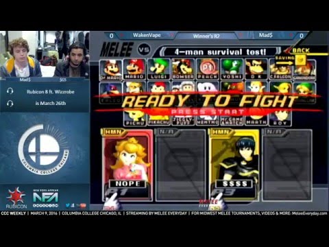 CCC Weekly [3/9/16] - Mad$ (Marht) vs. WakenVape (Peach) - Winner's R2