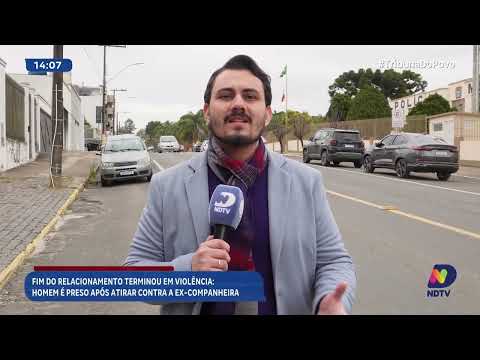 Homem é preso após atirar contra a ex-companheira em Irineópolis