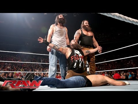 Roman Reigns & Dean Ambrose vs. Bray Wyatt & Luke Harper: Raw, Aug. 24, 2015