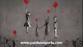Banksy'nin savaşta hayatını kaybeden çocuklar için hazırladığı videosu