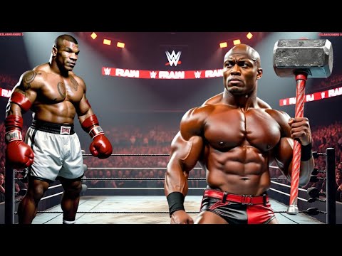 Mike Tyson vs Bobby Lashley ⚡ The Ring Erupts with Action