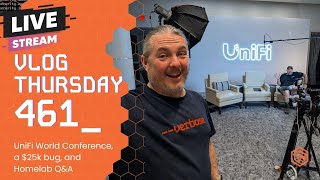 VLOG Thursday 461: UniFi World Conference, CVE-2025-52665 a $25,000 bug, and Homelab Q&A