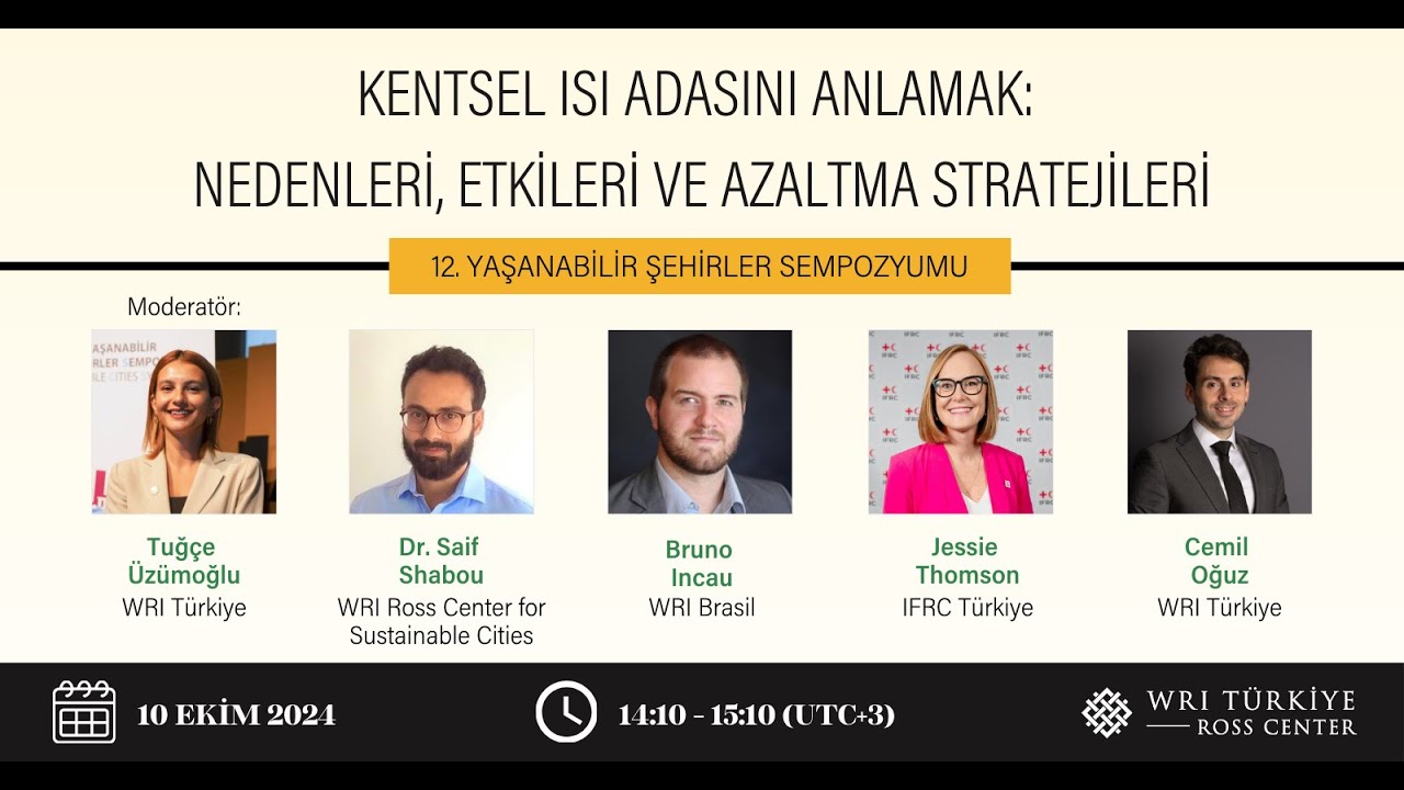 12. Yaşanabilir Şehirler Sempozyumu - Kentsel Isı Adası
