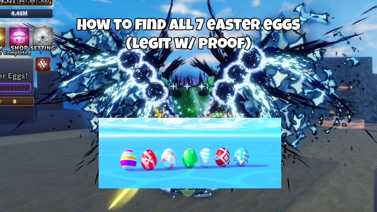 How to Find All 7 Easter Eggs in Sailor Piece (REAL LOCATIONS)