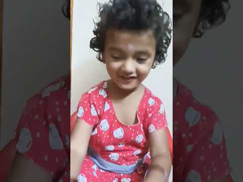 Bits of paper rhymes #rhymes #preschoolers #speech #montessoriathome  #krishika  #shorts #repetition