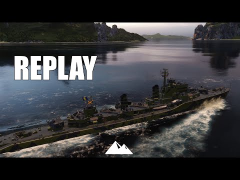 HALLAND, in der Ruhe liegt der Torpedo! - World of Warships | [Replay] [Deutsch] [60fps]