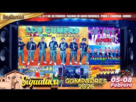 INVITACIÓN 2026 | COMUNIDAD DE SIGUALACA /  FIESTA DE COMPADRES