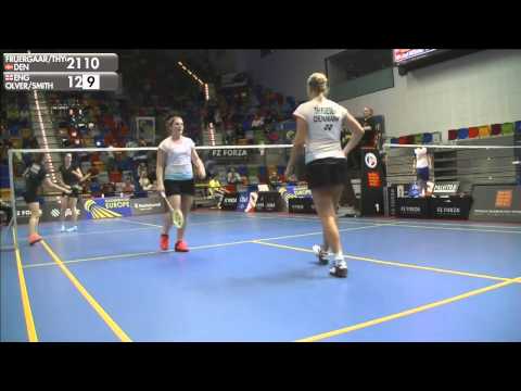 Fruergaard / Thygesen vs Olver / Smith (WD, Round 16) - 2015 Czech International