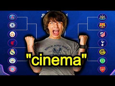 UCL Round of 16 Draw is Insane