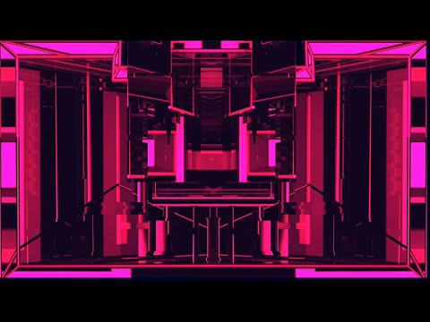 1 Hour Visual In Full HD / nr.454 / Red Neon Club VJ Stage Graphics