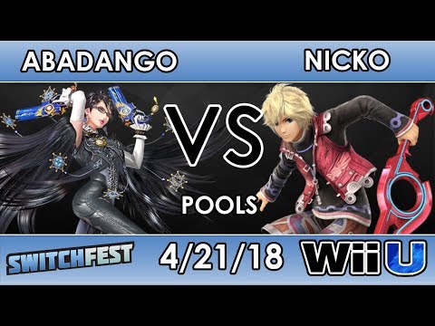 Switchfest - Abadango (Bayonetta) VS FAD | Nicko (Shulk) - Smash 4 Pools