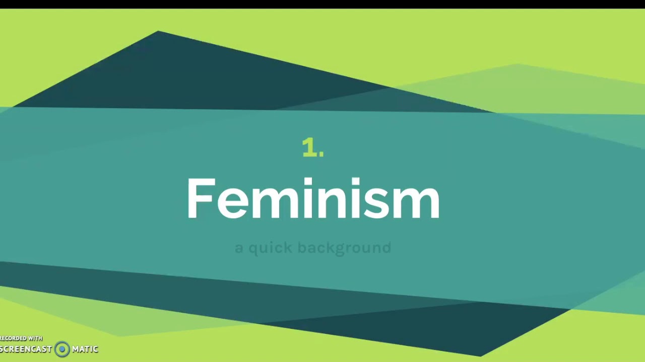 Feminist Literary Criticism Lecture