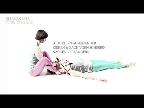 HANDS ON YOGA - SHAVASANA TOTENSTELLUNG