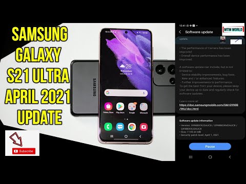 SAMSUNG GALAXY S21, S21 ULTRA APRIL 2021 UPDATE RELEASED WITH CAMERA IMPROVEMENTS.