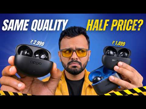 Thumbnail for Don't Buy! ❌ Oppo Enco Buds 3 Pro Plus Review & Comparison (Hindi)