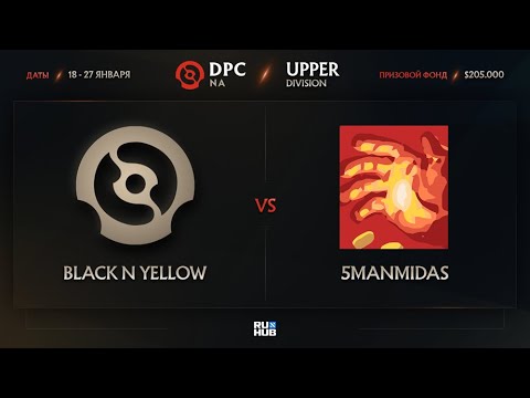 Black N Yellow vs 5ManMidas, Dota Pro Circuit 2021: Season 1 - NA, bo3, game 3 [Maelstorm & Eiritel]