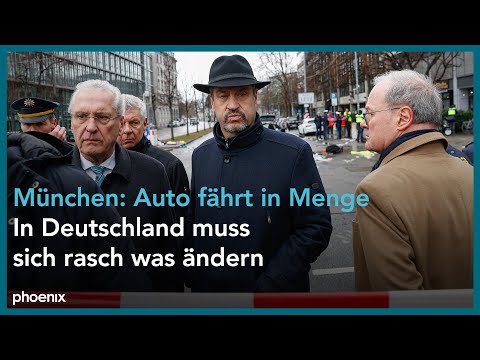 Zwischenfall in München: Statements von Markus Söder und Dieter Reiter | 13.02.25