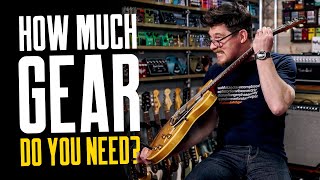 Video thumbnail for How Much Guitar Gear Do You Need? Mick's Vlog – That Pedal Show by That Pedal Show