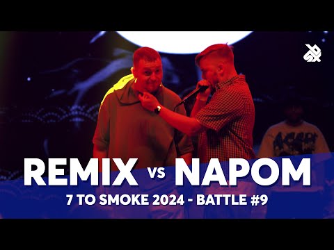 REMIX 🇿🇦 vs NAPOM 🇺🇸 | GRAND BEATBOX BATTLE 2024: 7 To Smoke | Battle 9