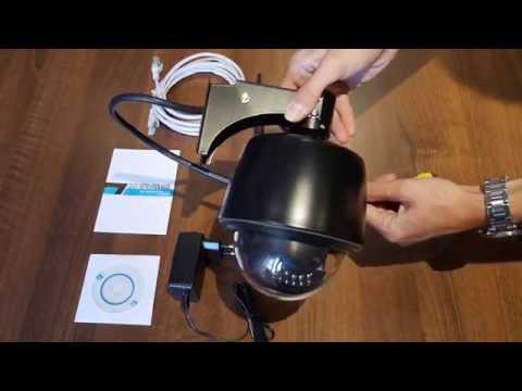 Camera IP Speed Dome Wireless PTZ Eyecam EC-1504 - www.1cctv.ro