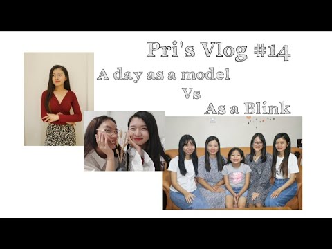 Pri's Vlog #14 | A Day As A Model Vs As A Blink (BlackPink's Come Back, Local Brand photo shoot)