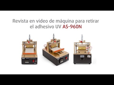 Dispositivo para eliminar residuos de adhesivos UV AS-960N Vista previa  7