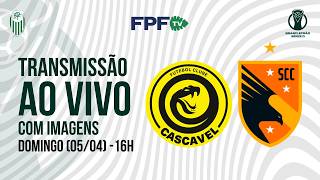 BRASILEIRÃO SÉRIE D 2026 | CASCAVEL X SANTA CATARINA | RODADA 1, AO VIVO E DE GRAÇA