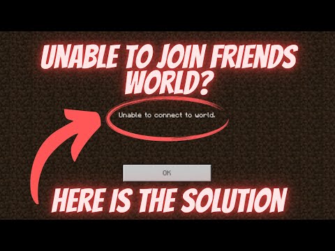 Prateek Channel - How to Play Multiplayer World without any Error like "Unable to Connect to World" in Minecraft PE