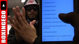 ANDRE WARD REVEALS SECRET 4 KOVALEV PREP SPARRING PARTNER HAS GIANT HANDS/POWER SHOWS SPARRING LOG