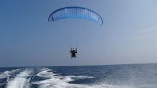 Flying from Lands End to the Isles of Scilly on a Paramotor. 26 miles over water!