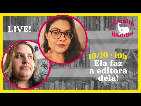 [AO VIVO] Abri uma editora! E agora? | com Carina Derschum