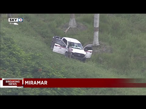 Man leads Florida Highway Patrol officers on speed chase that ends in Miramar
