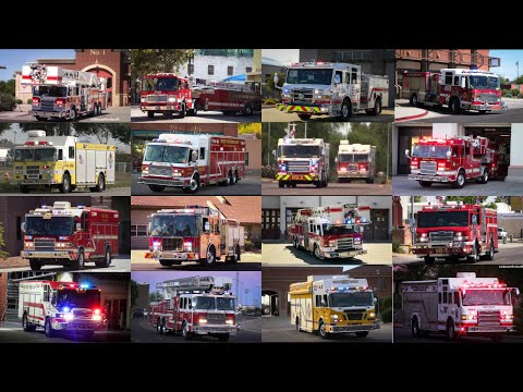 *2022* Best of Fire Apparatuses Responding  Compilation