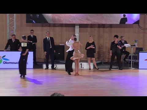 055 Daniel Borůvka - Barbora Borůvková /MČR T10 2018/ Kojetín/ Junior II./ Semifinále/ Paso doble