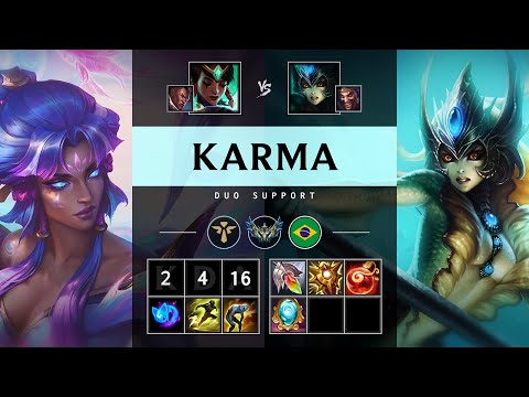 Karma Support vs Nami - BR Challenger Patch 25.13